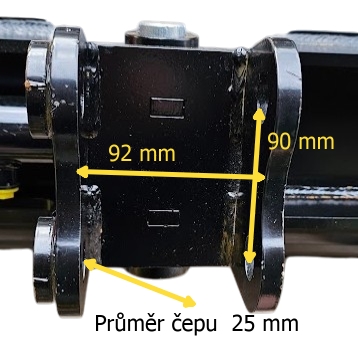 Uchycení pro minibagr ok-traktory 1